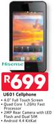 Hisense U601 Cellphone