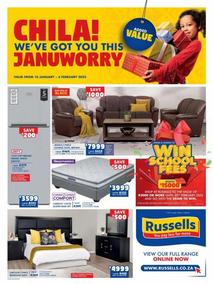 Russells : We've Got You This JanuWorry (10 January - 6 February 2022)