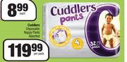 Cuddlers Disposable Nappy Pants Assorted-Per Pack