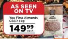 You First Almonds CSSR-1Kg Each