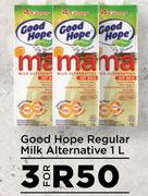 Good Hope Regular Milk Alternative-For 3 x 1L