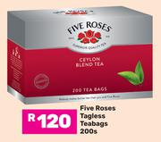 Five Roses Tagless Teabags-200's Pack