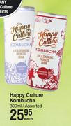 Happy Culture Kombucha Assorted-300ml Each