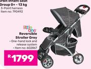 Little One Reversible Strolley Grey
