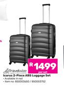 Travelwize Icarus 2 Piece ABS Luggage Set-Per Set