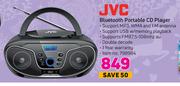 JVC Bluetooth Portable CD Player