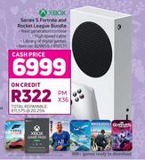 Xbox Series S Fortnite & Rocket League Bundle