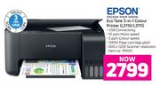 Epson Eco Tank 3 In 1 Colour Printer L3110/L3111
