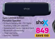 Shox Sync Limited Edition Portable Speaker