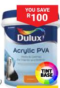 Dulux 20L Acrylic PVA