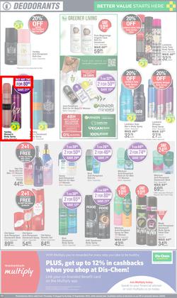 Dis-Chem : Spring Savings (15 August - 15 September 2024), page 11
