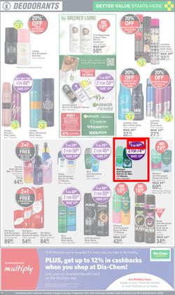 Dis-Chem : Spring Savings (15 August - 15 September 2024), page 11