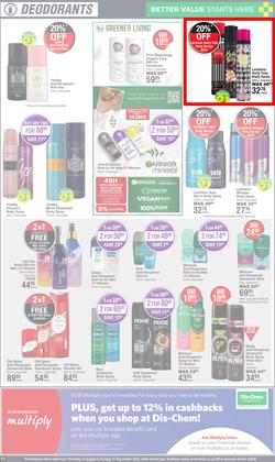 Dis-Chem : Spring Savings (15 August - 15 September 2024), page 11