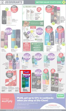 Dis-Chem : Spring Savings (15 August - 15 September 2024), page 11