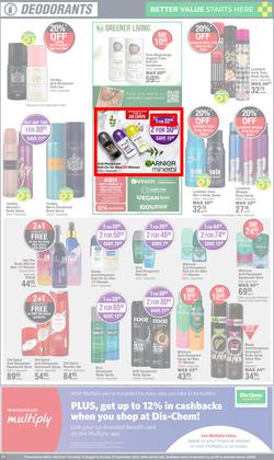 Dis-Chem : Spring Savings (15 August - 15 September 2024), page 11