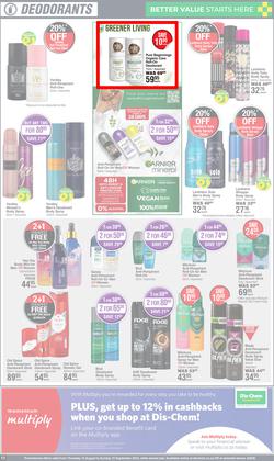 Dis-Chem : Spring Savings (15 August - 15 September 2024), page 11