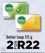 Dettol Soap-For 2 x 175g