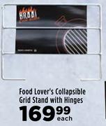 Food Lover's Collapsible Grid Stand With Hinges-Each