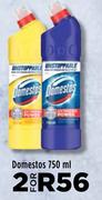 Domestos-For 2 x 750ml
