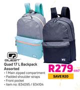 Quest Quad 17L Backpack Assorted-Each