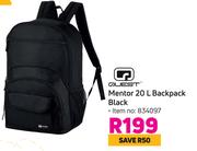 Quest Mentor 20L Backpack Black      