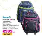 Sportec Large Girls Or Boys Trolley Case-Each