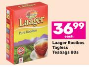 Laager Rooibos Tagless Teabags-80s Each