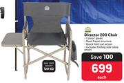 Camp Master Director 200 Chair 95561-Each