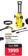 Karcher K2 High Pressure Cleaner 181250-Each