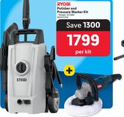 Ryobi Polisher And Pressure Washer Kit KIT380 850021246-Per Kit