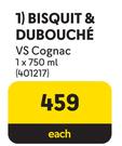 Bisquit & Dubouche VS Cognac-750ml