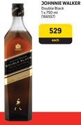 Johnnie Walker Double Black-750ml Each