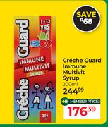 Creche Guard Immune Multivit Syrup-200ml