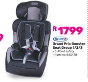 Bambino Grand Prix Booster Seat Group 1/2/3