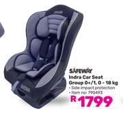 Safeway Indra Car Seat Group 0+/1.0-18Kg