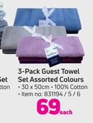 Mainstays 5 Pack Face Cloth Set-Each