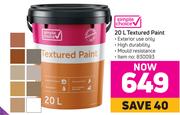 Simple Choice 20L Textured Paint