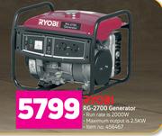 Ryobi RG-2700 Generator
