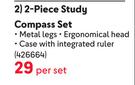 Maped 2-Piece Study Compass Set 426664-Per Set