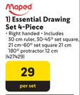 Maped Essential Drawing Set 4-Piece 427429-Per Set