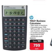 HP 10bii+ Business Calculator 322574-Each
