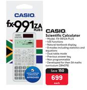 Casio Scientific Calculator FX-991ZA Plus-Each