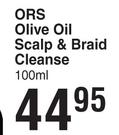 ORS Olive Oil Scalp & Braid Cleanse-100ml