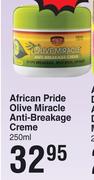 African Pride Olive Miracle Anti Breakage Creme-250ml