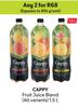 Cappy Fruit Juice Blend (All Variants)-For Any 2 x 1.5Ltr