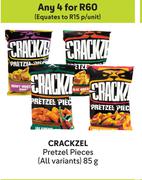 Crackzel Pretzel Pieces (All Variants)-For Any 4 x 85g