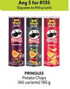 Pringles Potato Chips (All Variants)-For Any 3 x 165g