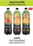Cappy Fruit Juice Blend (All Variants)-For Any 2 x 1.5Ltr