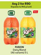 Fusion Dairy Blend (All Variants)-For Any 2 x 5Ltr