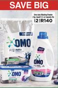 Omo Auto Washing Powder 2Kg, Liquid 1.5L Or Capsules 16's Pack-For Any 2